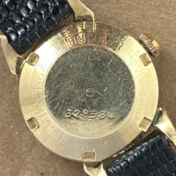 Vintage Bulova 10K Gold Filled Watch L4 1954 Self Winding Automatic - Picture 7 of 7